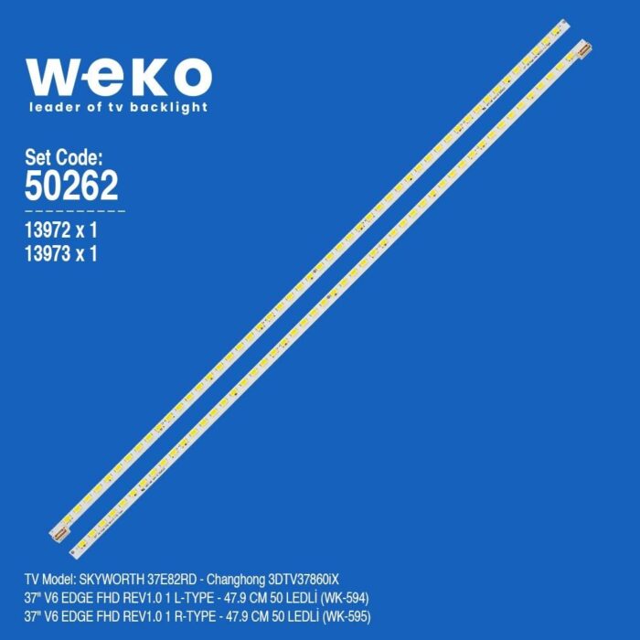 Skyworth 37E82RD 37'' inç 2 Adet Tv Led Bar