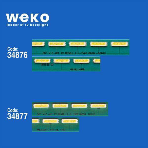 Beko B55-LS-9378 55'' 2 Adet Tv Led Bar