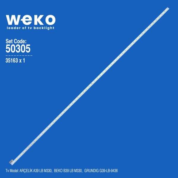 Beko B39 LB M330 39'' inç 1 Adet Tv Led Bar