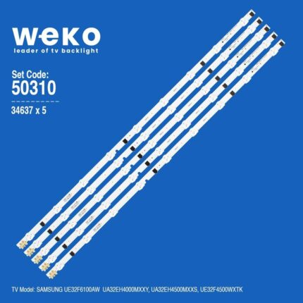 Samsung Ue32F4500Wxtk 32'' inç 5 Adet Tv Led Bar