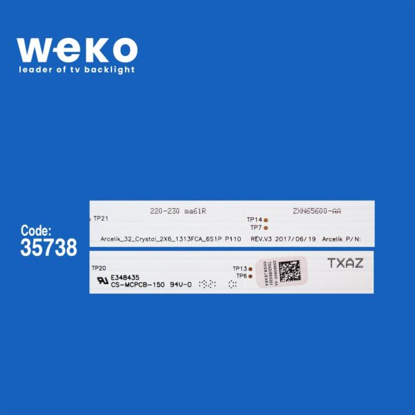Beko B32L 6752 5B 32'' inç 2 Adet Tv Led Bar