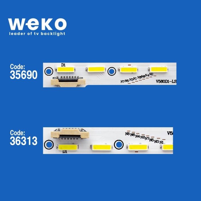 Panasonic Tx-58AX802 58'' inç 2 Adet Tv Led Bar