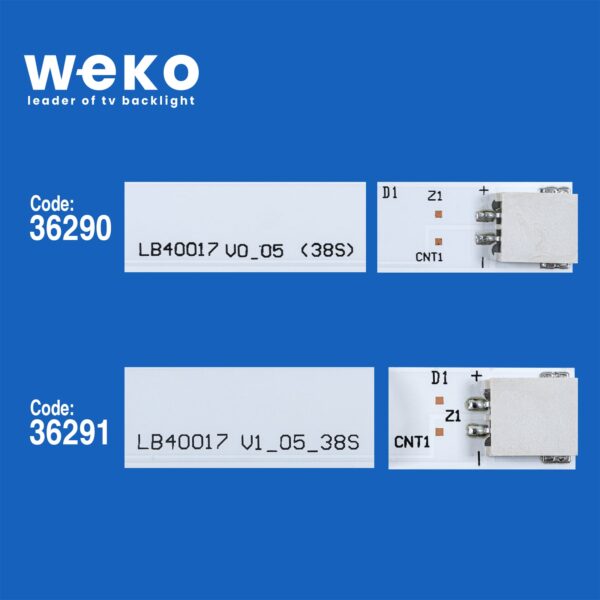 Vestel 40FD7300 40'' inç 3 Adet Tv Led Bar