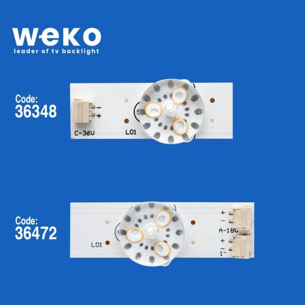 Awox K5500RST/4K/S 55'' inç 9 Adet Tv Led Bar