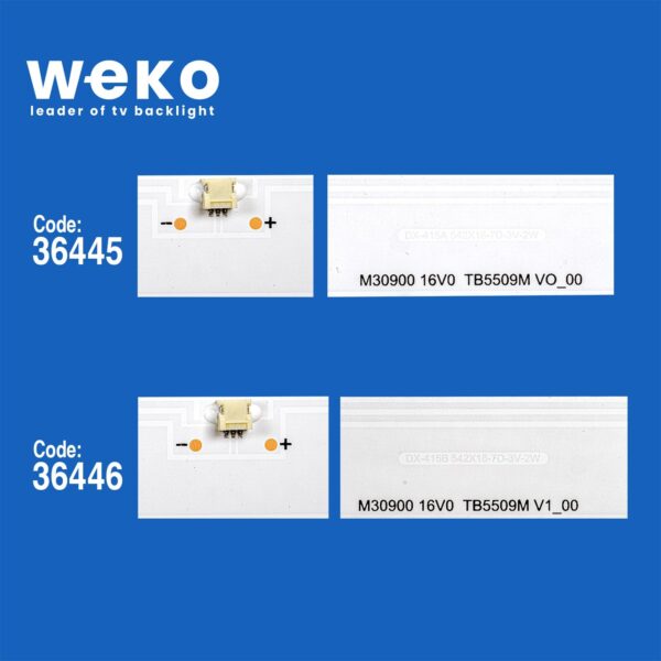 Panasonic TX-55DX635E 55'' inç 16 Adet Tv Led Bar
