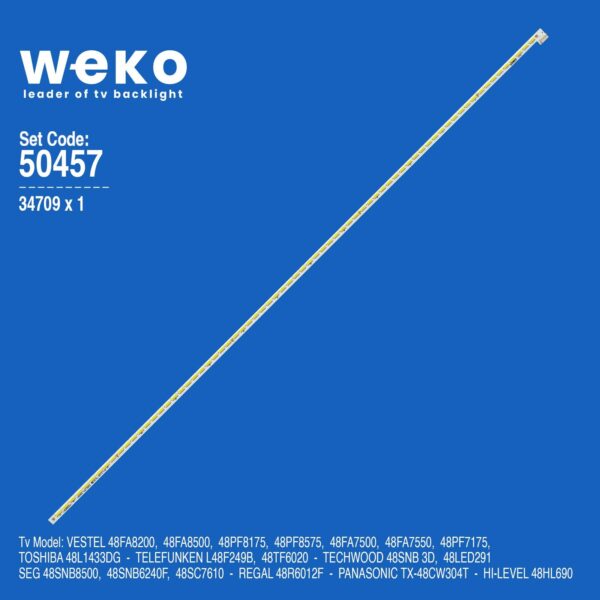 Telefunken 48TF6020 48'' inç 1 Adet Tv Led Bar