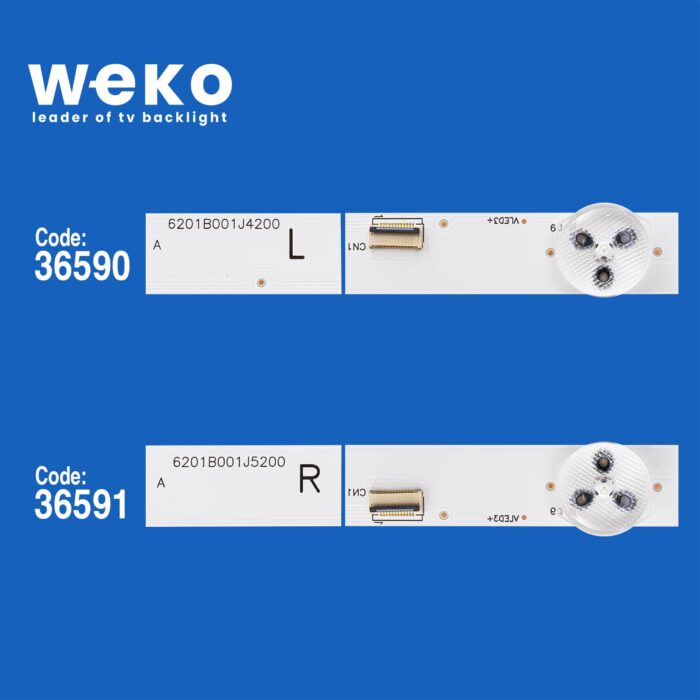 Panasonic TC-65CX800U 65'' inç 20 Adet Tv Led Bar