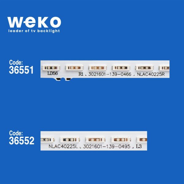 Sony Kdl-55W805A 55'' inç 2 Adet Tv Led Bar