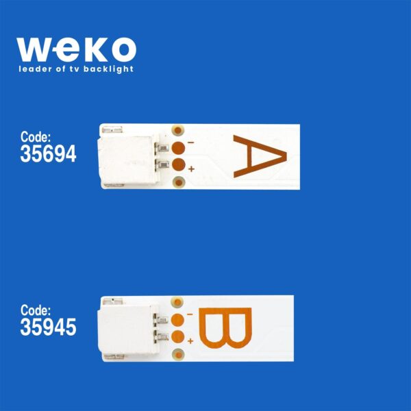 Telefunken 50TU5020 50'' inç 6 Adet Tv Led Bar (Seri 1)