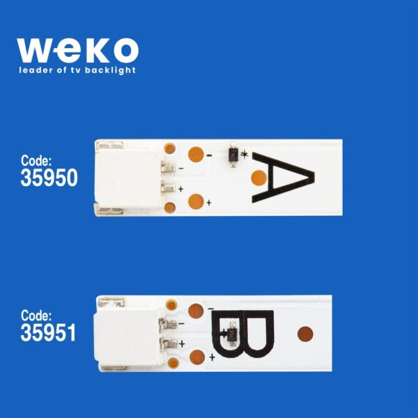 Vestel 50UD8400 50'' inç 6 Adet Tv Led Bar