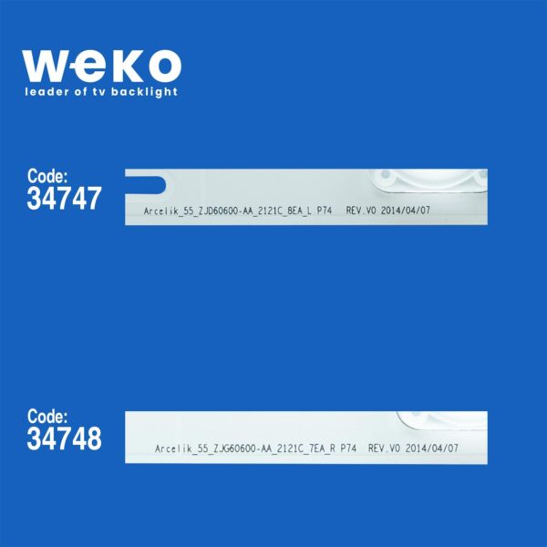 Arçelik A55 LW 9486 55'' inç 16 Adet Tv Led Bar