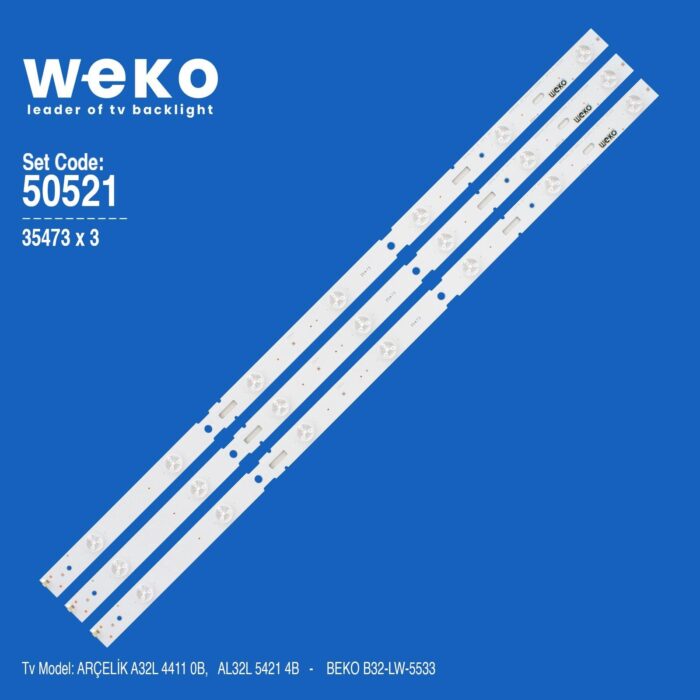 Beko B32 LB 5433 32'' inç 3 Adet Tv Led Bar