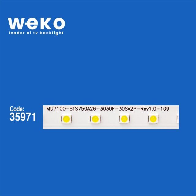 Samsung UN75NU6900F 75'' inç 2 Adet Tv Led Bar