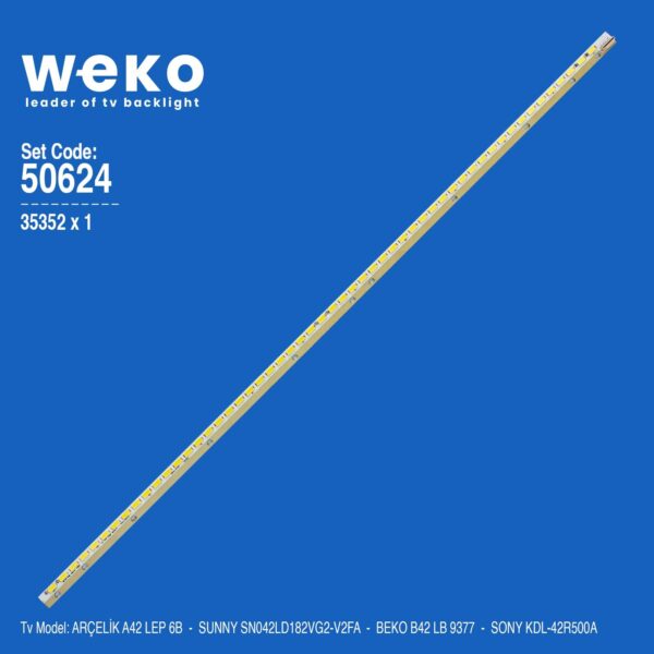 Beko B42 LB 9377 42'' inç 1 Adet Tv Led Bar