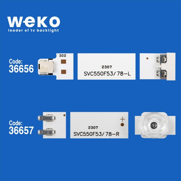 Samsung UA55TU8000 55'' inç 8 Adet Tv Led Bar