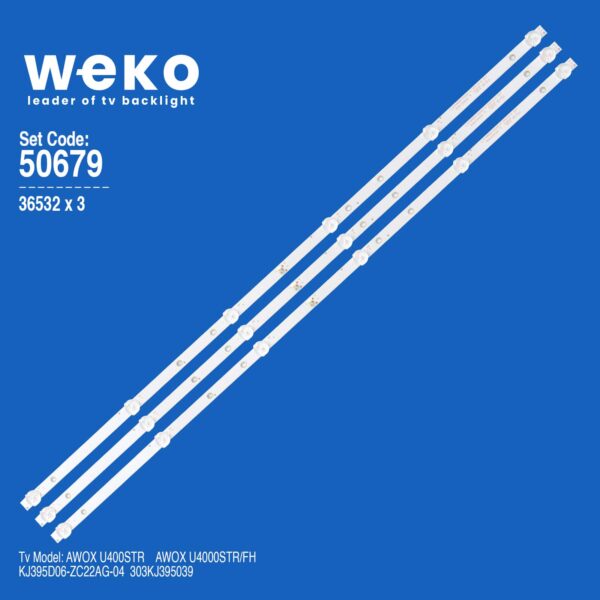 Awox U400STR 40'' inç 3 Adet Tv Led Bar