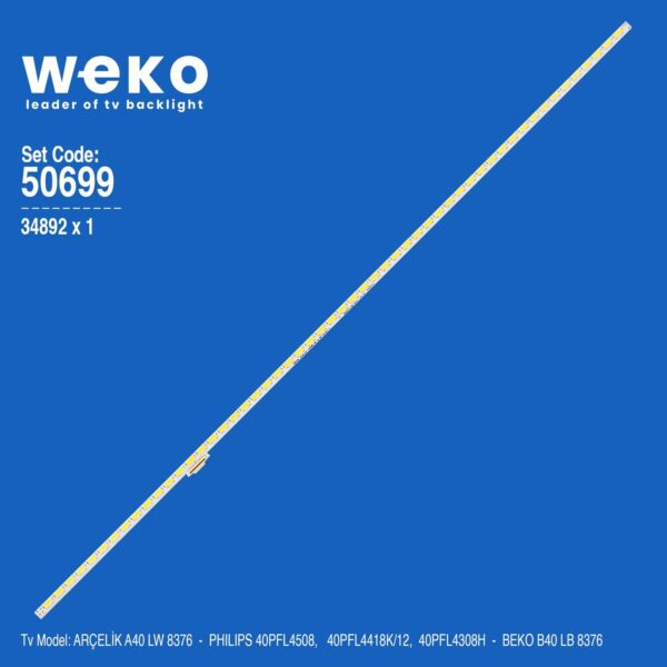 Beko B40 LB 8376 40'' inç 1 Adet Tv Led Bar