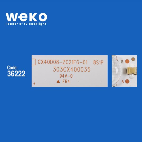 Palco 40LED07E 40'' inç 4 Adet Tv Led Bar