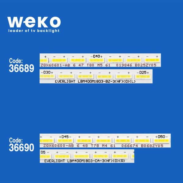 Beko B40L 9762 56 Quatro UHD 40'' inç 2 Adet Tv Led Bar