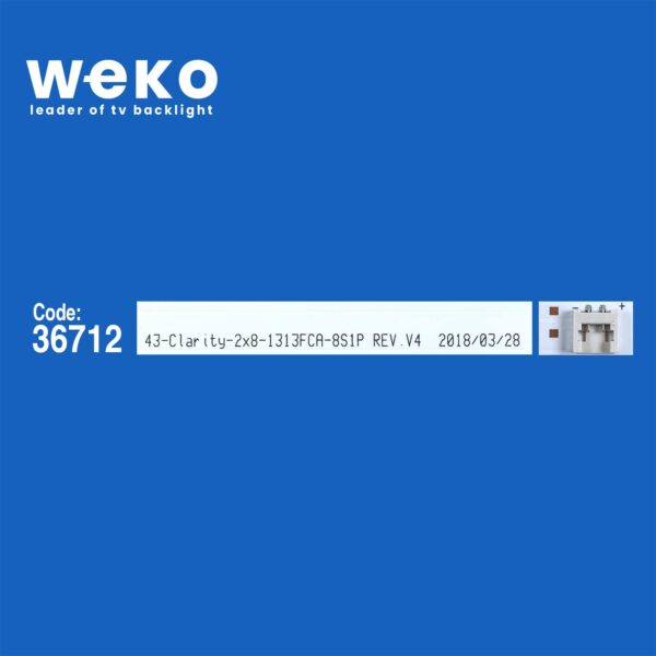 Beko B43K 780 B2B 43'' inç 2 Adet Tv Led Bar