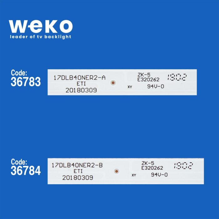Telefunken 40TF6020 40'' inç 3 Adet Tv Led Bar (Seri 2)