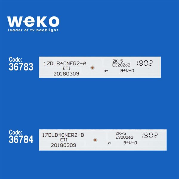 Telefunken 40TF6520 40'' inç 3 Adet Tv Led Bar