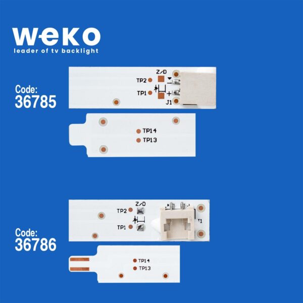 Beko B65L 8900 5A 65'' inç 8 Adet Tv Led Bar