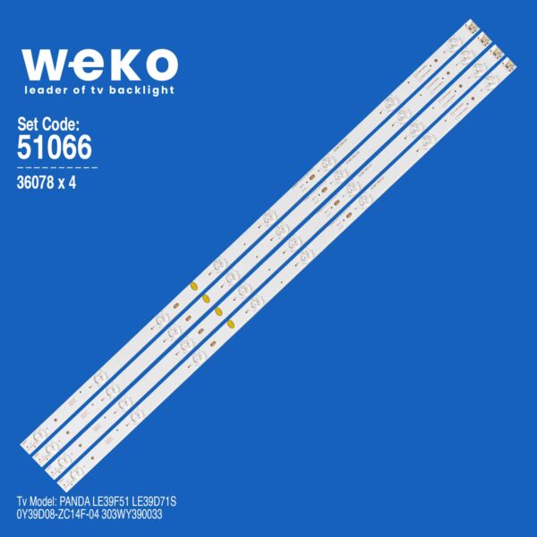 Panda LE39D71S 39'' 4 Adet Tv Led Bar