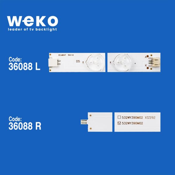 Panda P40200 40'' 4 Adet Tv Led Bar