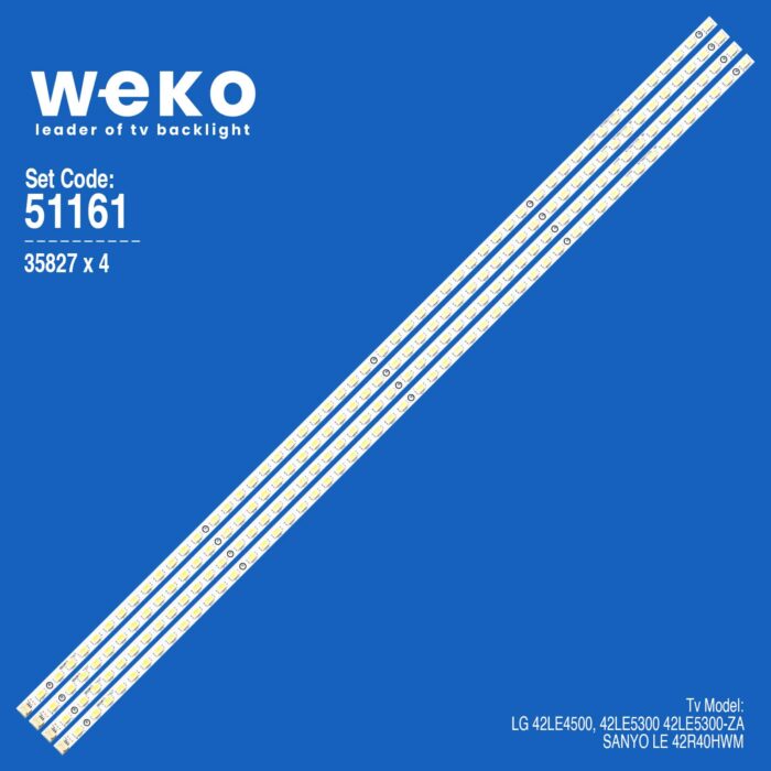 Sanyo LE 42R40HWM 42'' 4 Adet Tv Led Bar