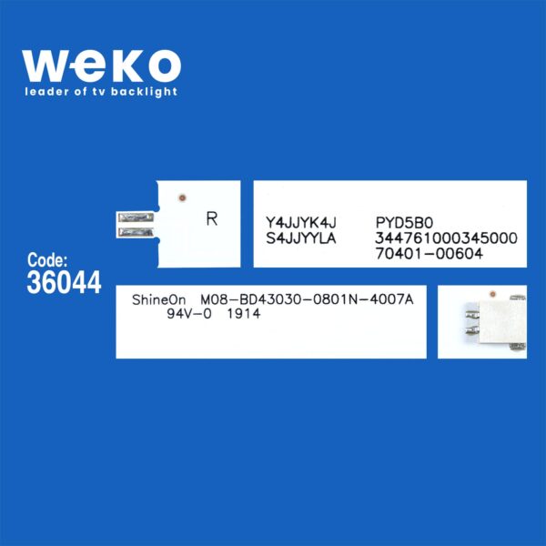 Beko B43L 5845 4B 43'' 3 Adet Tv Led Bar