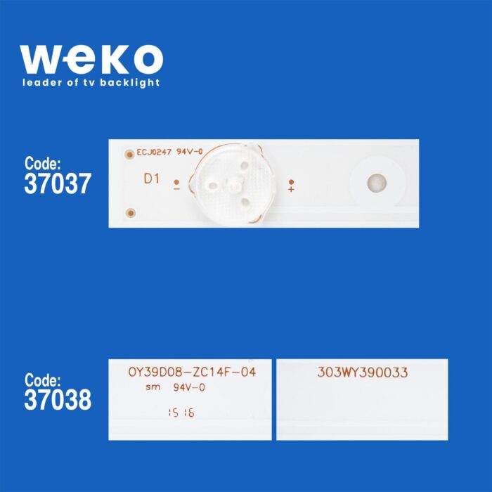 Panda LED-39B350 39'' inç 8 Adet Tv Led Bar