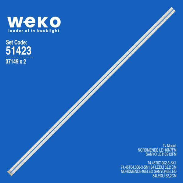 Sanyo LE116S12FM 46'' 2 Adet Tv Led Bar