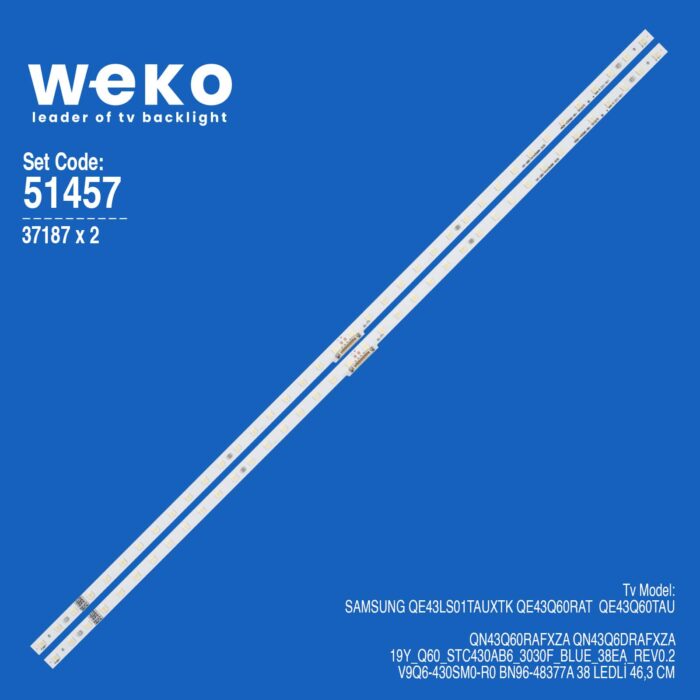 Samsung QE43Q60RAT 43'' 2 Adet Tv Led Bar