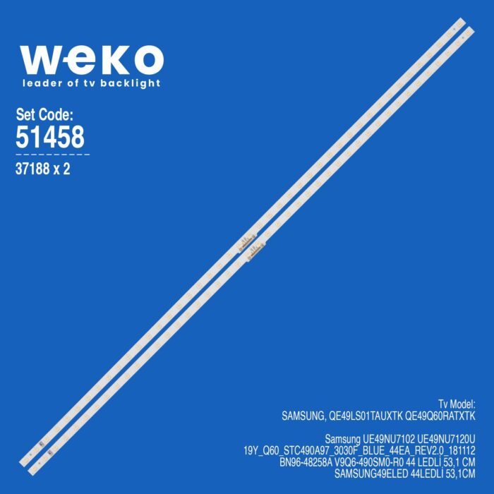 Samsung QE49Q60RATXTK 49'' 2 Adet Tv Led Bar