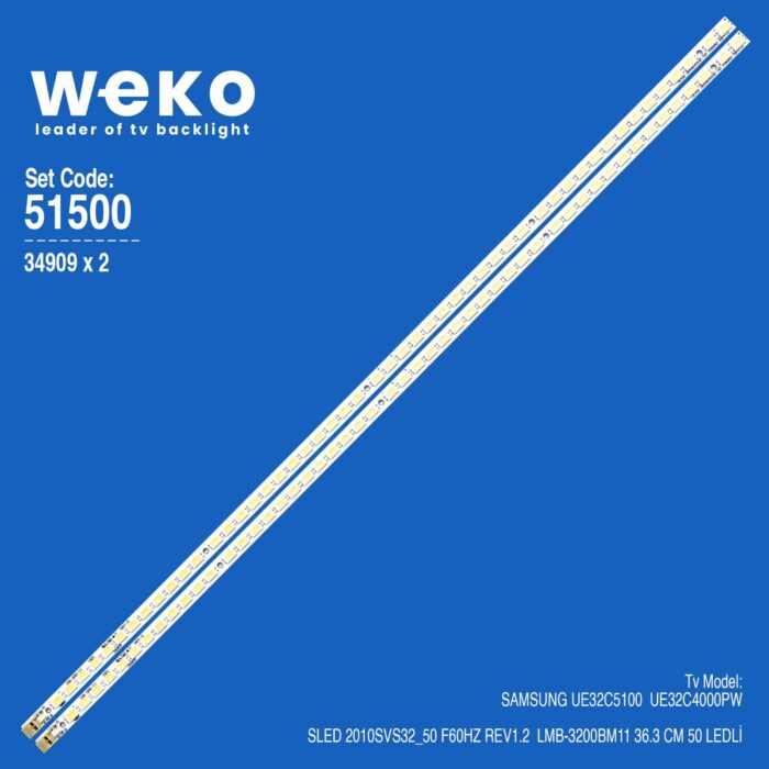 Samsung UE32C5100 32'' 2 Adet Tv Led Bar