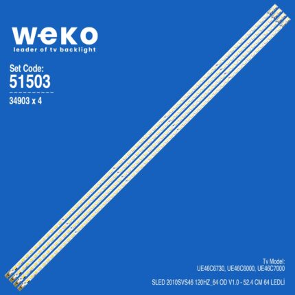 Samsung UE46C6730 46'' 4 Adet Tv Led Bar