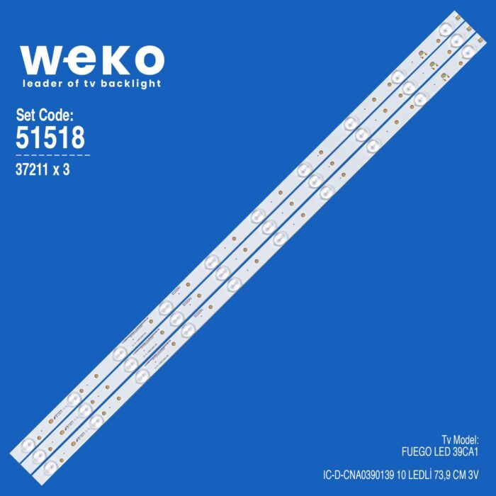Fuego 39CA1 39'' 3 Adet Tv Led Bar