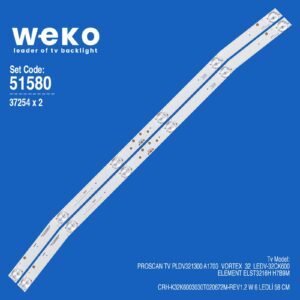 Vortex LEDV-32CK600 32'' 2 Adet Tv Led Bar