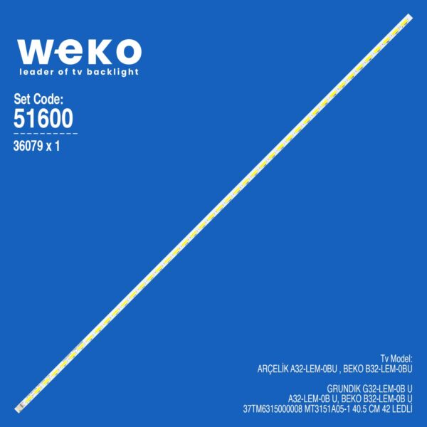 Beko B32LEM0BU 32'' 1 Adet Tv Led Bar