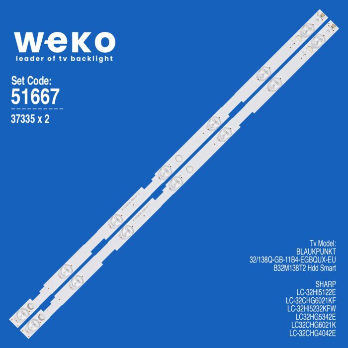 Sharp LC32CHG6021K 32'' 2 Adet Tv Led Bar