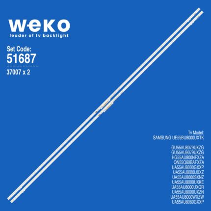 Samsung UN55AU9000GXZD 55'' 2 Adet Tv Led Bar