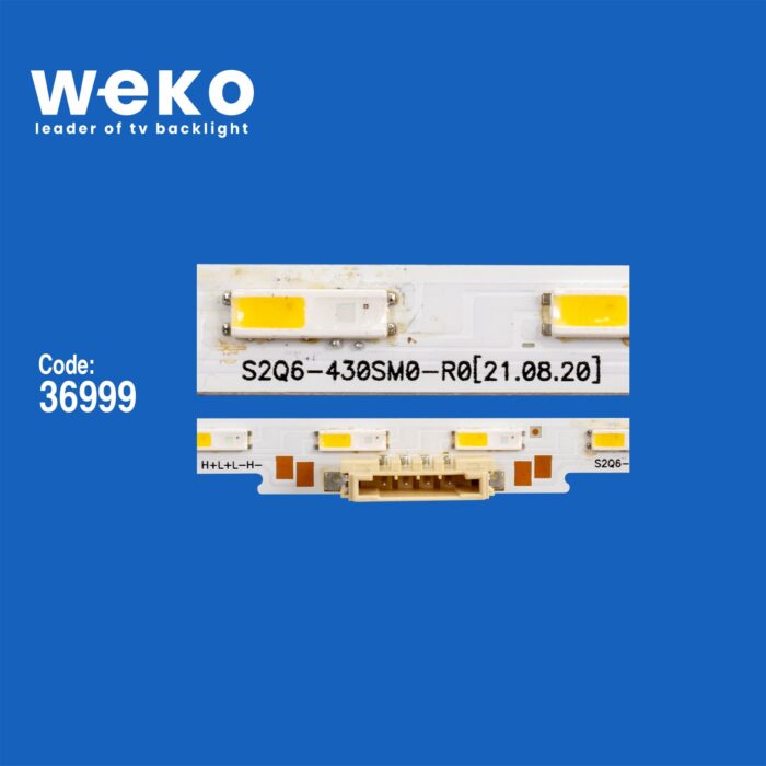 Samsung S2Q6-430SM0-R0 İki Renk 43'' 2 Adet Tv Led Bar (36 Led)