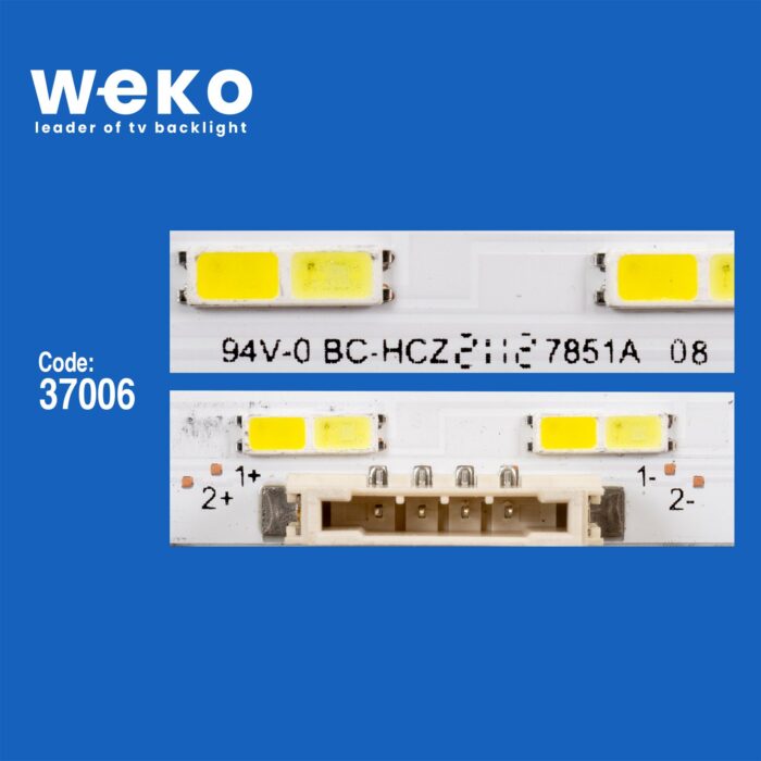 Samsung HG50AU800AGXXP 50'' 2 Adet Tv Led Bar (40 Led)
