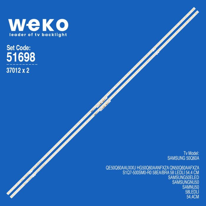 Samsung 50Q60A 50'' 2 Adet Tv Led Bar