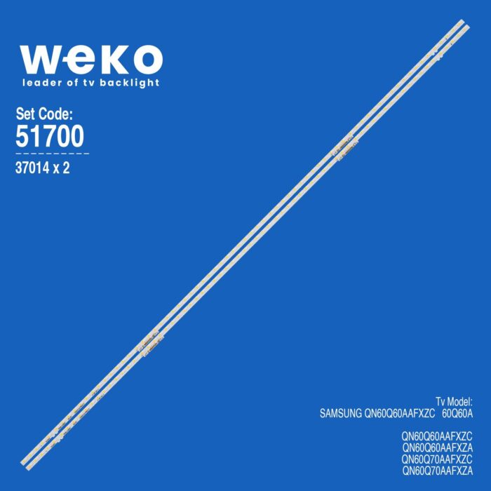 Samsung 60Q60A 65'' 2 Adet Tv Led Bar (72 Led)