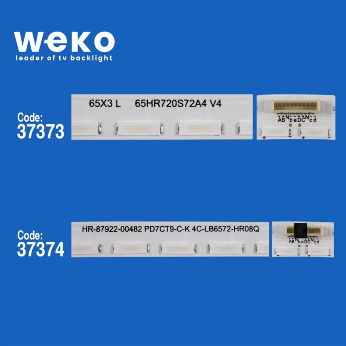 TCL LED65X3CUS 65'' 2 Adet Tv Led Bar