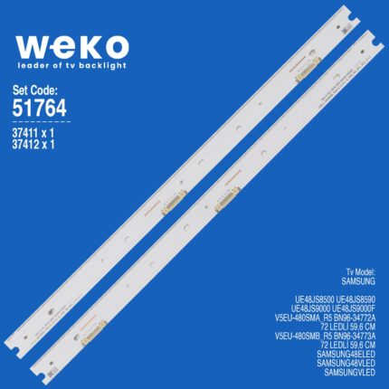 Samsung UE48JS9000 48'' 2 Adet Tv Led Bar