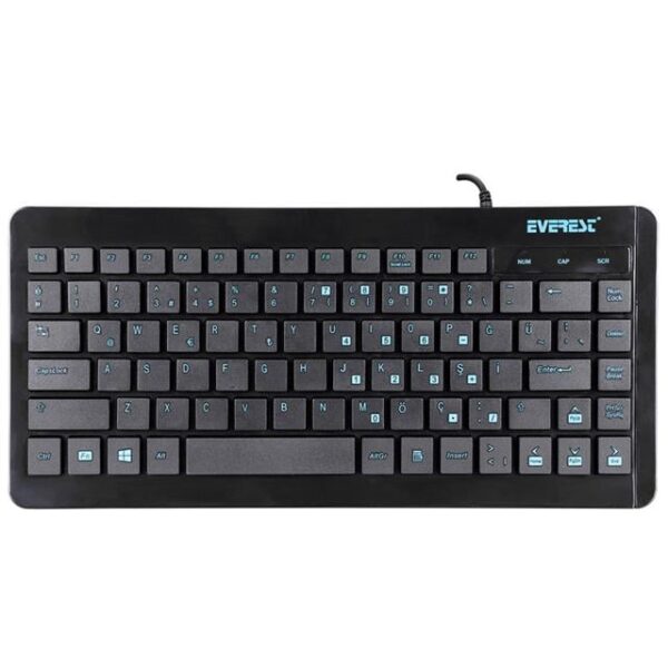 Everest KB-410 USB Q Multimedia Mini Klavye