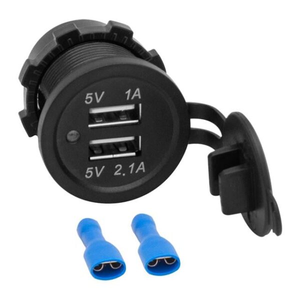 Pano Tipi USB IC-266C 8-32 Volt Kulaksız 30 Mm